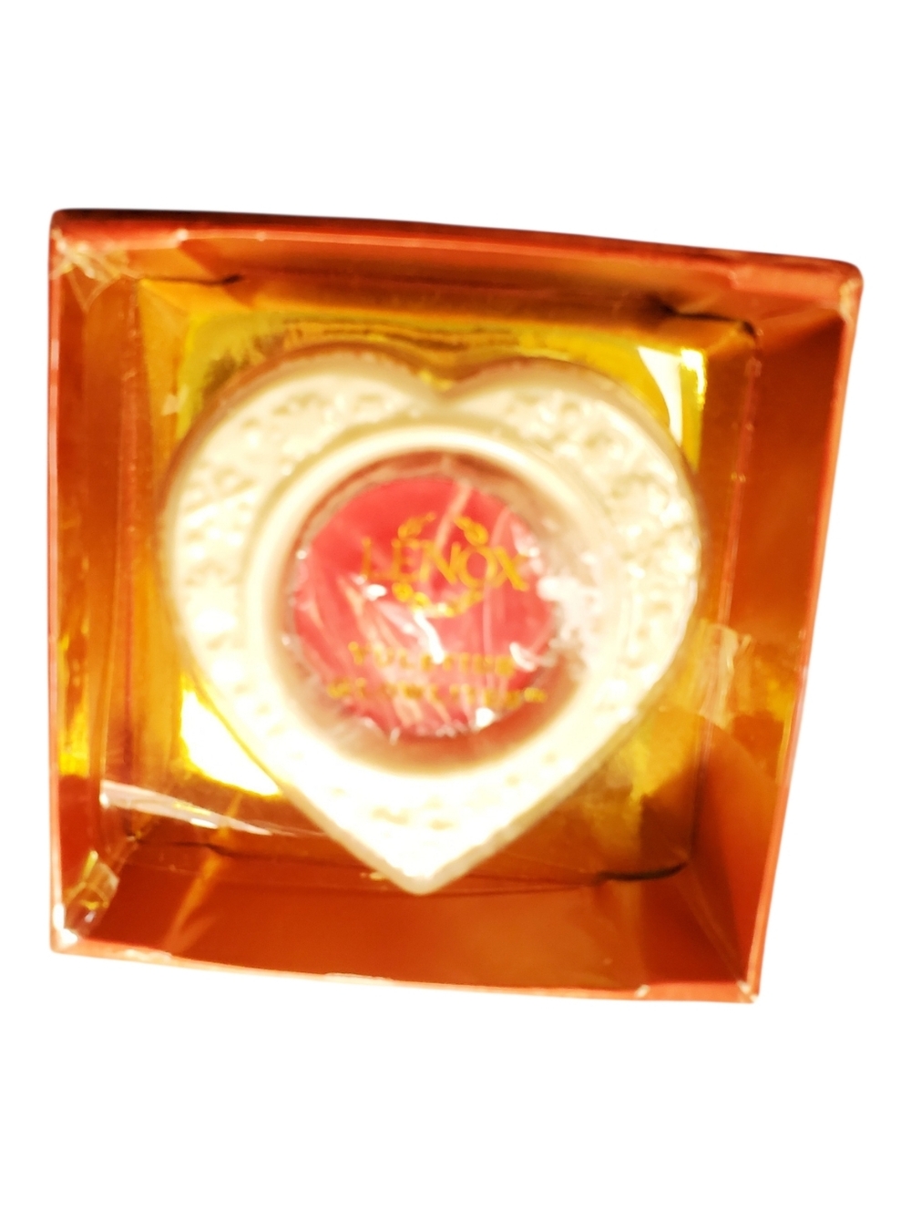 Lenox Heart-Shaped Tea Light Csndle Holder